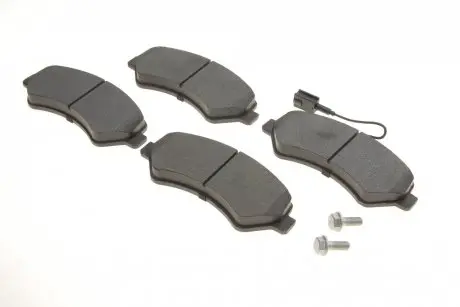 Колодки тормозные (передние) Citroen Jumper/Fiat Ducato/Peugeot Boxer 06-R16 (с датчиком) Solgy 209207