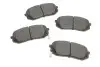 Колодки тормозные (передние) Kia Sportage/Carens III 04- Solgy 209233 (фото 1)