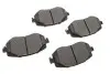 Колодки тормозные (передние) Renault Megane IV 15- Solgy 209250 (фото 1)