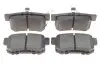Колодки гальмівні (задні) Honda Accord VIII 08-/CR-V II 01-07/CR-V IV 12-/FR-V 04- Solgy 209289 (фото 1)