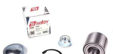 Подшипник ступицы (задней) Renault Megane II (25x55x45) (к-кт) Solgy 216083