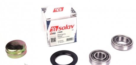 Подшипник ступицы (задней) Audi 80/100/A4/A6 (к-кт) Solgy 216089