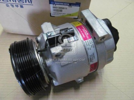 Компресор кондиціонера Rexton (02-) SINGLE, DELPHI SSANGYONG 6651305011