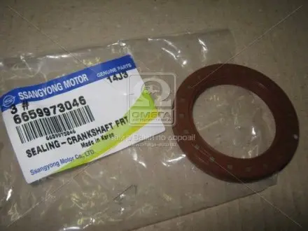 Сальник коленвала передний Actyon (06-) D20 / Kyron (05-) D20, D27 / Rexton (04-) D20, D27 SSANGYONG 6659973046