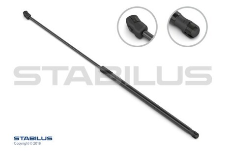 Демпфер дверей багажнику STABILUS 034096