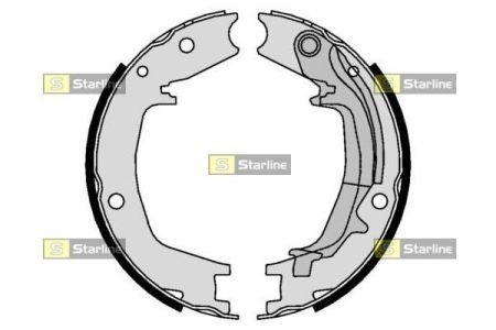 Тормозные колодки. STARLINE BC 01062