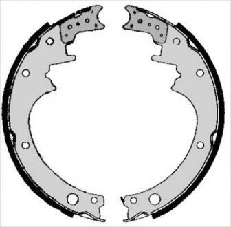 Тормозные колодки барабанные STARLINE BC 05200