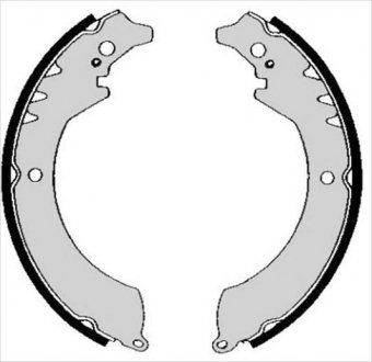 Тормозные колодки барабанные STARLINE BC 05230