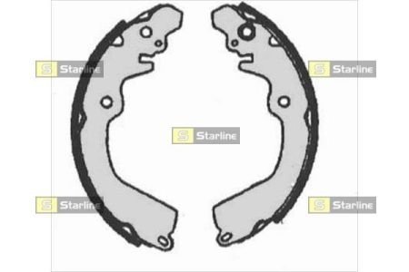 Тормозные колодки барабанные STARLINE BC 05245