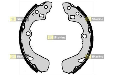 Тормозные колодки барабанные STARLINE BC 06430