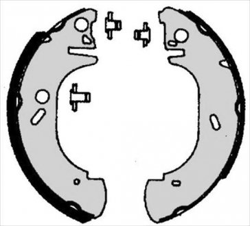 Тормозные колодки барабанные STARLINE BC 06750