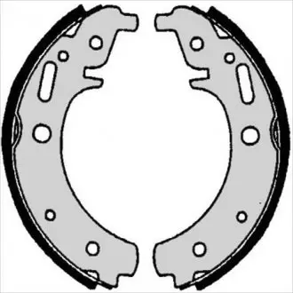 Тормозные колодки барабанные STARLINE BC 06920