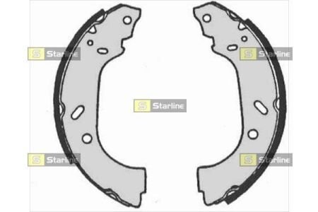 Тормозные колодки. STARLINE BC 07150