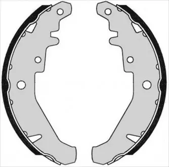 Тормозные колодки барабанные STARLINE BC 07310