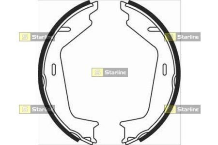 Тормозные колодки барабанные STARLINE BC 08260