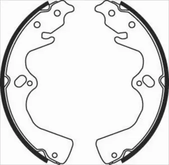 Тормозные колодки барабанные STARLINE BC 08470