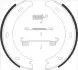 Тормозные колодки барабанные STARLINE BC 08740 (фото 1)