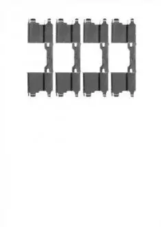 Пружинки гальм. колодок STARLINE BD PR44