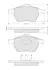 Тормозные колодки дисковые STARLINE BD S007S (фото 2)