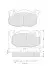 Тормозные колодки дисковые STARLINE BD S020 (фото 1)