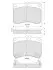 Тормозные колодки дисковые STARLINE BD S219 (фото 1)