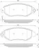 Тормозные колодки дисковые STARLINE BD S244 (фото 1)