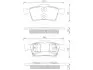 Тормозные колодки VECTRA C STARLINE BD S253 (фото 2)