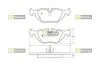 Тормозные колодки дисковые STARLINE BD S381 (фото 1)