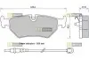 Тормозные колодки дисковые STARLINE BD S396 (фото 1)