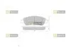 Тормозные колодки дисковые STARLINE BD S405 (фото 1)