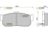 Тормозные колодки дисковые STARLINE BD S415 (фото 1)