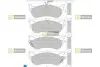 Тормозные колодки дисковые STARLINE BD S417 (фото 1)
