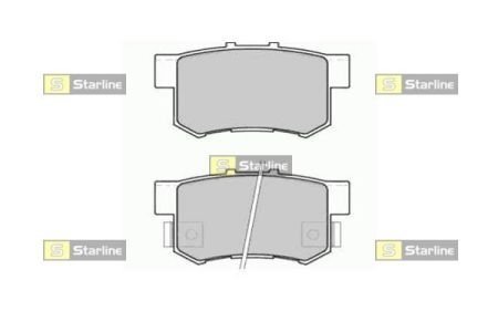 Тормозные колодки дисковые STARLINE BD S519