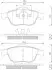 Тормозные колодки дисковые STARLINE BD S825P (фото 1)
