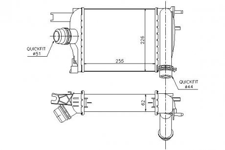 Интеркуллер STARLINE DAA4013