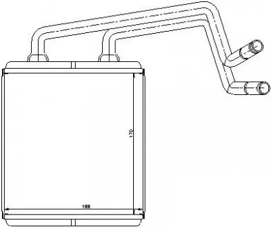 Радиатор отопления STARLINE HY6121