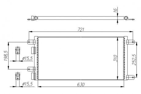 Конденсер STARLINE IVA5058