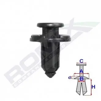 Кліпси STARLINE KHR C70195