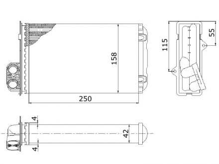 Радиатор отопления STARLINE PE6100