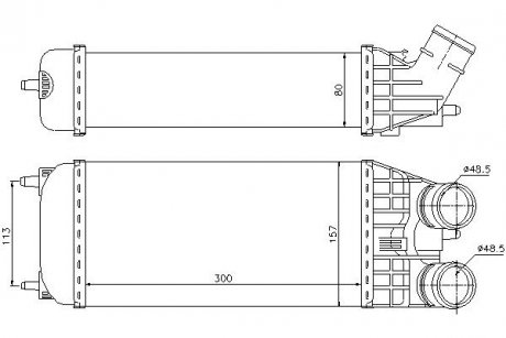 Интеркуллер STARLINE PEA4361