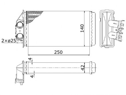 Радиатор отопления STARLINE PEA6228