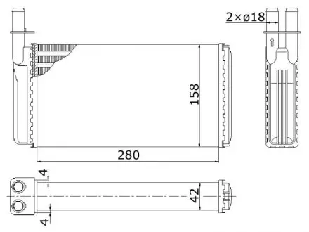 Радиатор отопления STARLINE SB6040