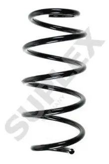 VW пружина передня L=315mm Golf V,VI,Touran, Audi A3,Skoda Octavia III (спорт.підв.) (сірий/красн.) SUPLEX 39279