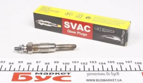 Свічка розжарювання Citroen Jumper/Fiat Scudo/Peugeot Partner 1.9/2.5 D/TD -98 SVAC SV001