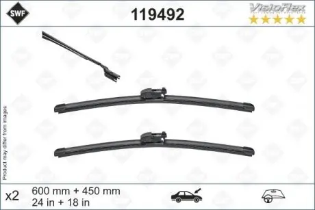 Щітка склоочисника SWF (Valeo) 119492