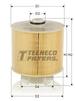 Фильтр воздушный Audi A6 (C6) 2.7/3.0 TDI 04-11 (дизель) TECNECO FILTERS AR10216