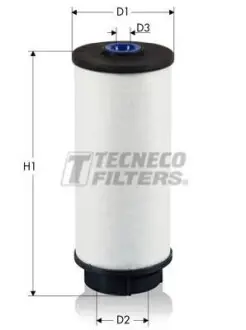 Фильтр топливный Iveco Daily Mitsubishi Canter 2.3-4.9 06- TECNECO FILTERS GS026034E