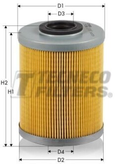 Фильтр топливный (система PURFLUX) Nissan Opel Renault 1.9-3.0 dCi/TDI 03- TECNECO FILTERS GS0307-E