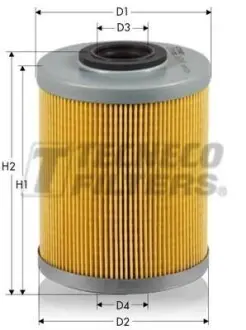 Фильтр топливный Mitsubishi Nissan Opel PSA Renault 1.9-3.0 D 94-06 TECNECO FILTERS GS0453