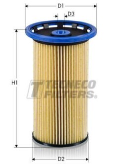 Фильтр топливный VAG Cayenne Touareg 3.0/4.2TDI 10- TECNECO FILTERS GS08007E